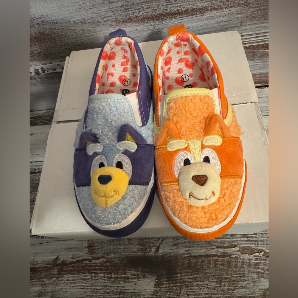 Colorful Cartoon Bluey Character Sneakers